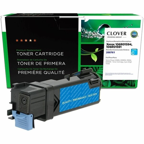 Clover Imaging Group Imaging Remanufactured High Yield Cyan Toner Cartridge 200761 - main