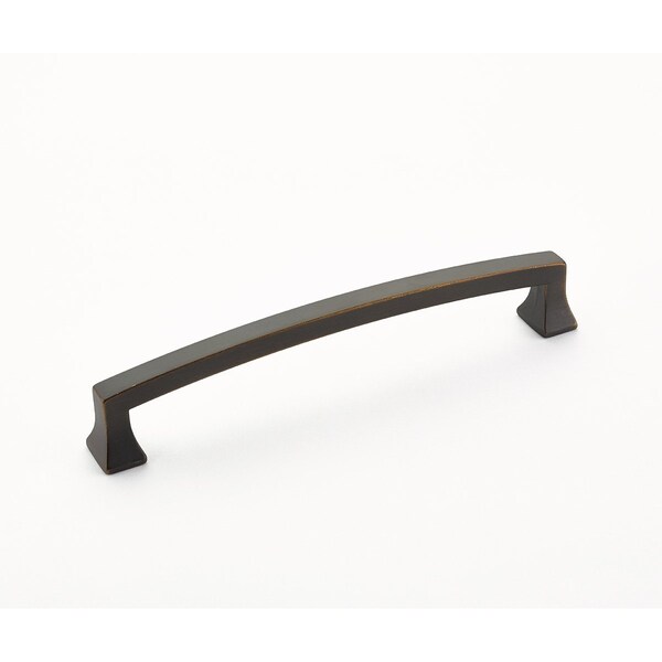 Schaub 6in Center to Center Menlo Park Cabinet Pull Ancient Bronze Finish 541-ABZ - main