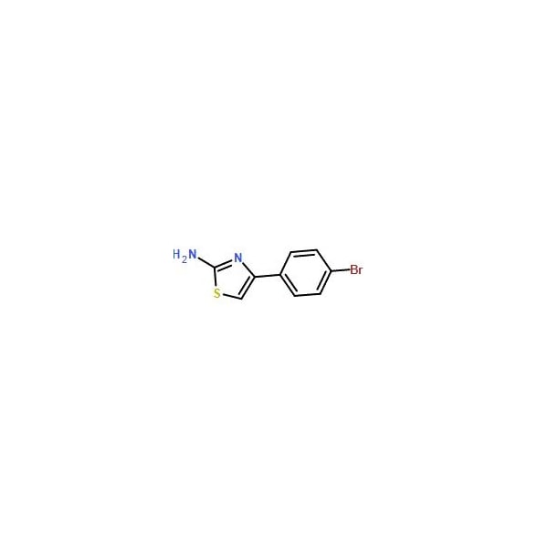 Ak Scientific 2-Amino-4-(4-bromophenyl)thiazole (1g), CAS 2103-94-8 V4301-1g - main