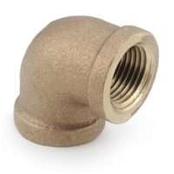 Anderson Metals 73810016 1 In. 90 Degree Red Brass Threaded Elbow 3036464 - main