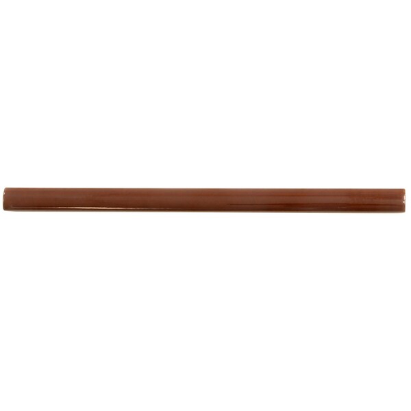 Apollo Tile Horizonte 0.5 x 8 in. Glossy Caramel Ceramic Pencil Trim Wall Tile 0.27 sq ft/case, 10PK FLT88CARPENA - main