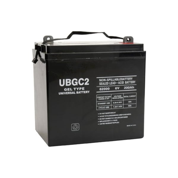 Upg Sealed Lead-Acid Battery, 6V, Lead Acid Chemistry 45966 - main