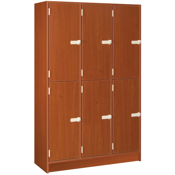 I.D. Systems Mobile Wood Cabinet, Maple, 45 in W x 45 in L x 72 in H x 18 in D 79023B450577 - main