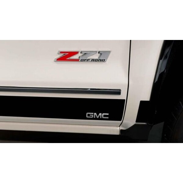 Putco Black Platinum Stainless Steel Rocker Panel Molding, GMC 9751244BPGM-2 - main