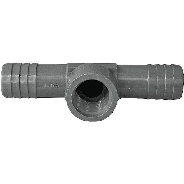Boshart Industries Tee Pp 1x1x3/4in Poly Blk UPVCFRT101007 - main