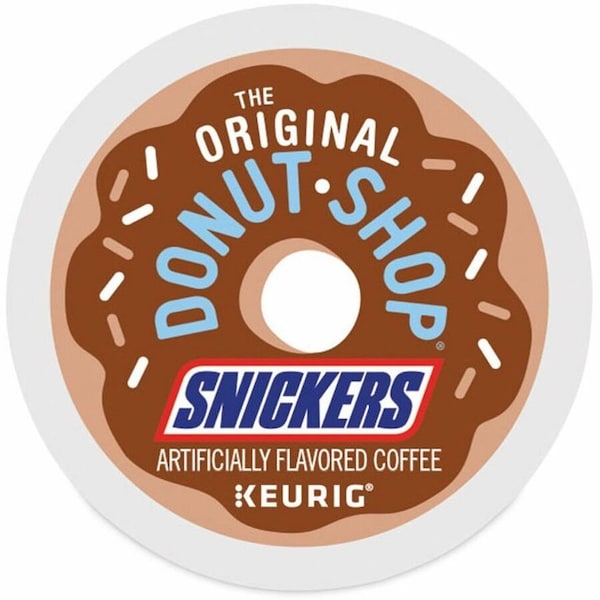 The Original Donut Shop Snickers Coffee, Compatible with Keurig K-Cup Brewer, Mild, 4PK 5000367239 - main