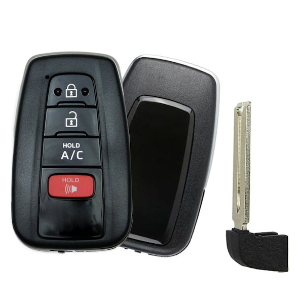 Aks Keys 2017 - 2021 Toyota Prius Prime Smart Key 4 Buttons FCC# HYQ14FBE RC-TOYOTA-120C - main