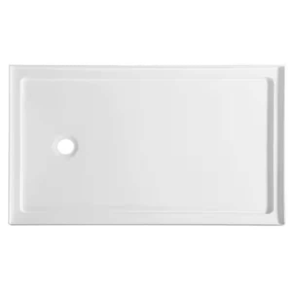 Anzzi Colossi 60" x 36" Shower Base in White SB-AZ007WL - main