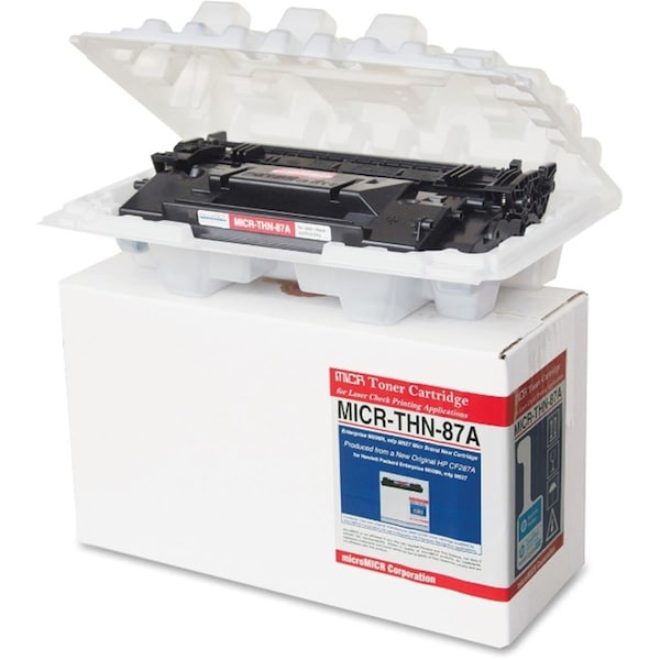 Micromicr MICR Toner Cartridge Black MCMMICRTHN87A - main