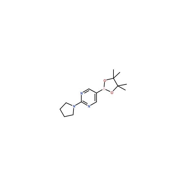 Ak Scientific 2-Pyrrolidinopyrimidine-5-boronic acid pinacol ester (25g), CAS 1015242-07-5 X1490-25g - main