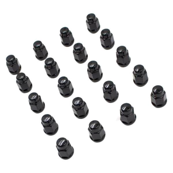 Revolution 56K548BLK Cone Seat Acorn Bulge Lug Wheel Installation Kit Without Valve Stems, Black REV_56K548BLK - main