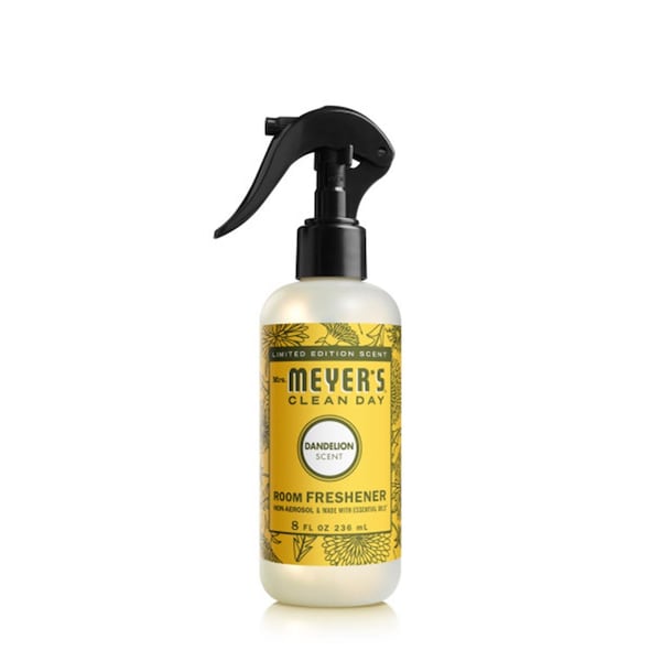 Mrs. Meyers Clean Day Dandelion Scent Air Freshener Spray 8 oz Liquid 1 pk 12126 - main