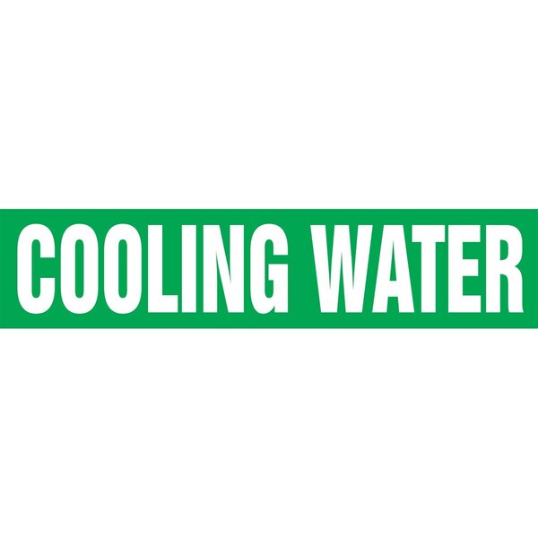 Accuform ASME ANSI PIPE MARKER COOLING RPK247STC - main