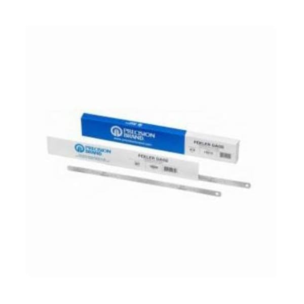 Precision Brand FEELER GAGE, 12 BLADES, 12 IN L X .5 W X 0.002 IN THK, C1095 SPRING STEEL 19K2 - main