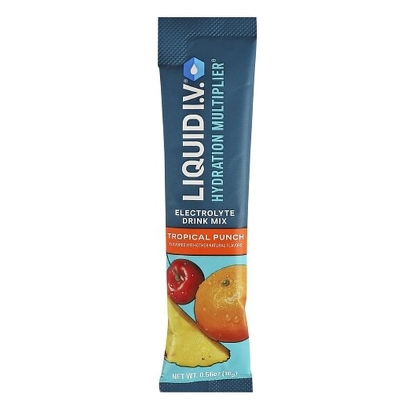 Liquid I.V. Tropical Punch Hydration Multiplier Electrolyte Drink Mix, 0.56 Ounce, 96PK LVS-8010 - main