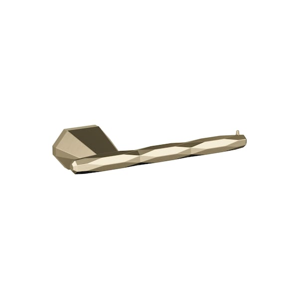 Amerock St. Vincent Golden Champagne Contemporary Single Post Toilet Paper Holder BH36041BBZ - main