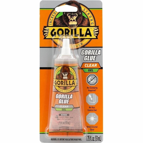 Gorilla Glue Glue, Clear Series, 1.7 fl oz, Bottle 113455 - main