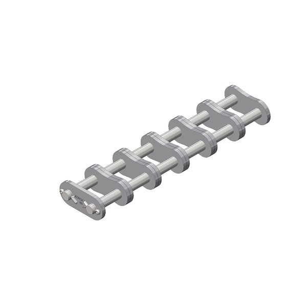 Senqcia Inspire Series SBR 80-6CL Single Strand Cottd Connecting Link, 80-6 chain, 1P, 7.17 OAW, .312 Pin S-80-6CL - main