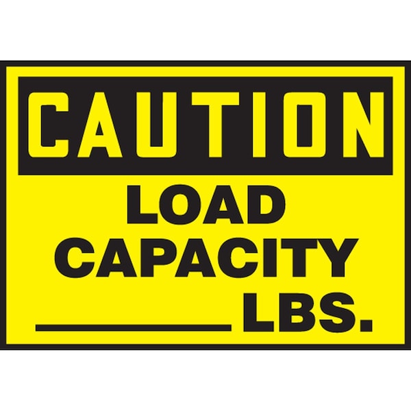 Accuform Caution Safety Label LVHR602XVE - main