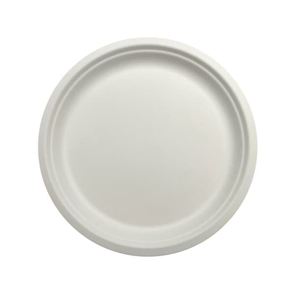 Rdi Bagasse Plate 6inch 1000cs, 1000PK PLT-BGS-RND6 - main