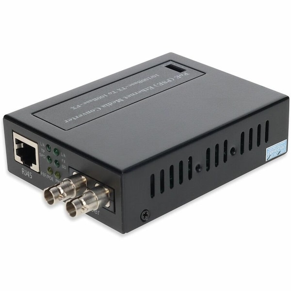 Add-On Addon 10/100Base-Tx(Rj-45) To 100Base-Fx(St) Mmf 1310Nm 2Km Poe Media ADD-FMCP-FX-ST - main