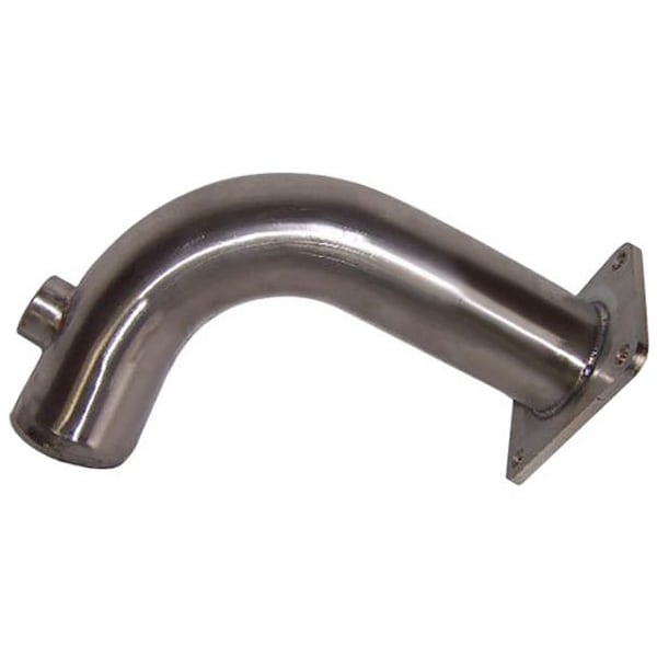 Ilc Repl. For Kenworth W900 Year 1966 Ss Lower Coolant Tube 2 .5 In W4 Bolt Flange And 38 In Drain WZ-EDHU-Q - main
