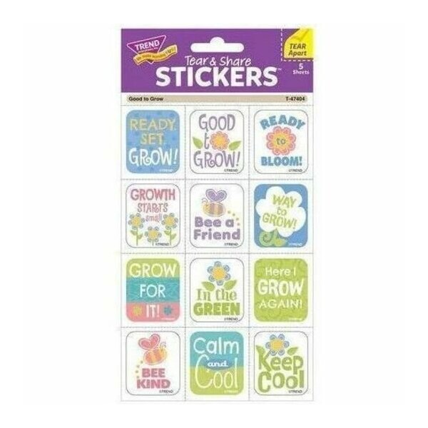Trend Good to Grow Tear & Share Stickers, 360PK T47404 - main