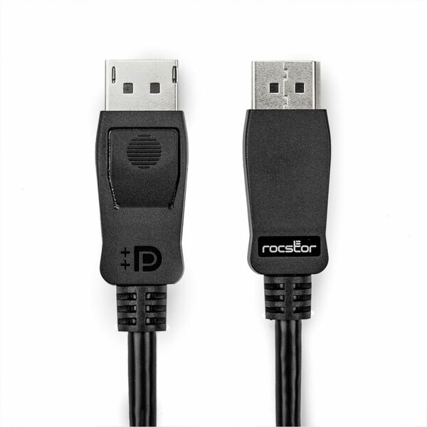 Rocstor PREMIUM 20FT / 6M DISPLAYPORT 1.2 CABLE M/M - DISPLAYPORT 4K - DISPLAYPO Y10C736-B1 - main