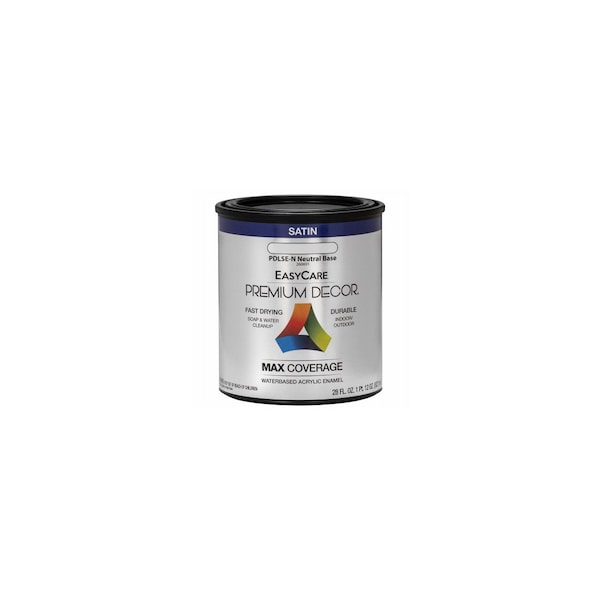 True Value Premium Decor Acrylic Paint, Neutral Base Satin, 1-Qt. PDLSEN-QT - main