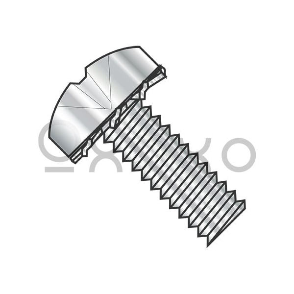 Oxoxo 8-32X1/2 Phillips Pan External Sems Machine Screw Fully Threaded 18-8 Stainless Steel, 5000PK 124261 - main