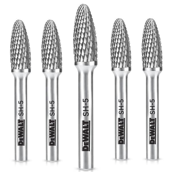 Dewalt CARBIDE BURR SIZE SH-5, 5PK DXCBTJSH5-5 - main