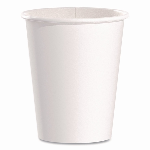 Solo Paper Hot Cups, 10 oz, White, 50PK 370W-2050 - main