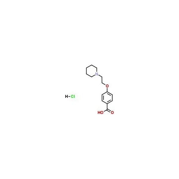 Ak Scientific 4-[2-(1-Pipiridine)ethoxybenzoic acid hydrochloride (100g), CAS 84449-80-9 A789-100g - main