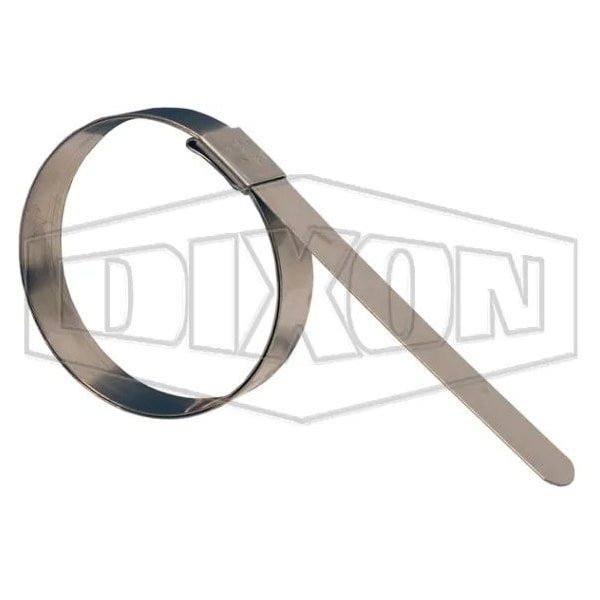 Dixon F Series Center Punch Preformed Band Clamp, 2-1/4 ID x 0.031 in Thick, 300 SS, Domestic F9 - main