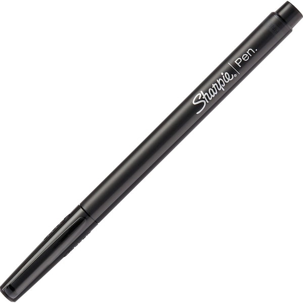 Newell Brands Sharpie Pen, Permanent, Fine Point, Black, 12PK SAN1742663 - main