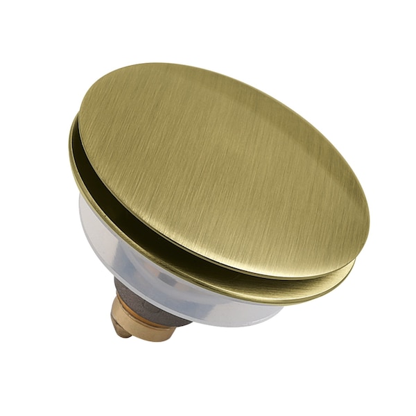 Kingston Brass Brass Sink Filter Plug, Umbrella Pop-Up, Antique Brass KBF1023 - main