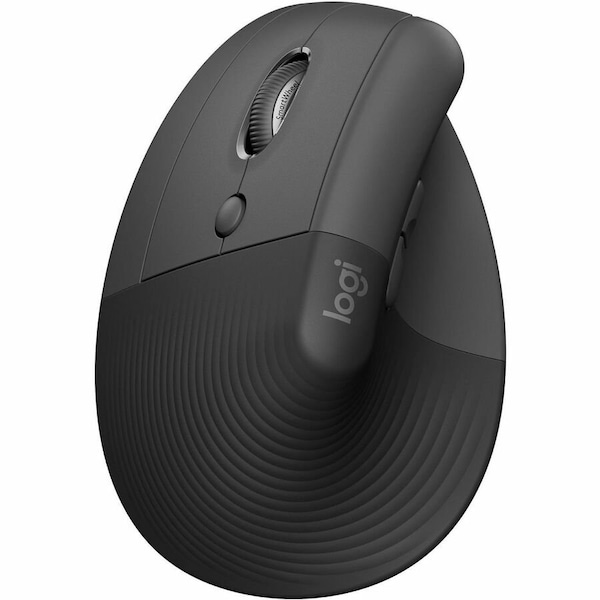 Logitech Lift Left Vertical Ergonomic Mouse (Graphite) 910-006467 - main