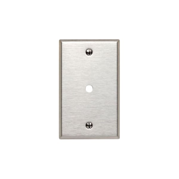 Leviton Wall Plate, Stainless Steel 84013 - main