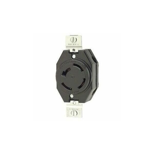 Leviton Industrial Grade Receptacle 20 Amp, 120/208 Volt 3PY 7410-B - main