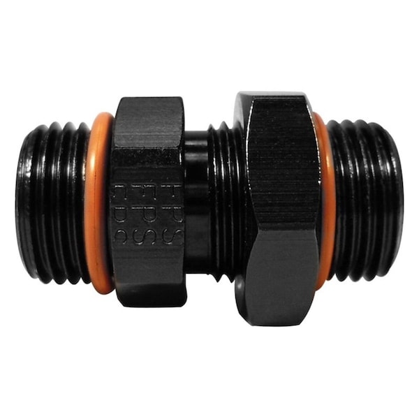 Fragola 494111-BL -12 AN x -12 AN ORB Adapter Fitting - Black FRG494111-BL - main