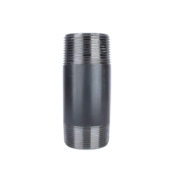 Stz Industries 1-1/4 in. MIP each X 1-1/4 in. D MIP Black Steel 4 in. L Nipple 300U114X4 - main