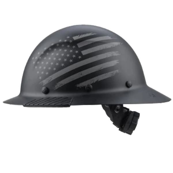 Dax Patriot DAX FRP Patriot FB Hard Hat, Matte Black HDF-25PRM - main