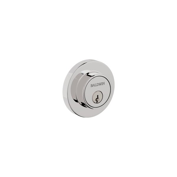Baldwin Proximity Deadbolts Single Cylinder Bright Chrome 8244LL260WBT - main