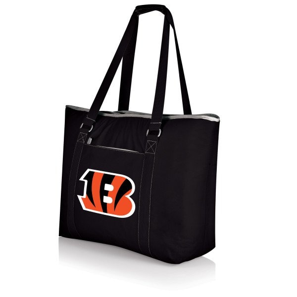 Picnic Time Family Of Brands Cincinnati Bengals - Tahoe XL Cooler Tote Bag, (Black) 598-00-175-074-2 - main