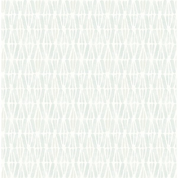 Chesapeake Nabi Aqua Geometric Wallpaper 4148-27466 - main
