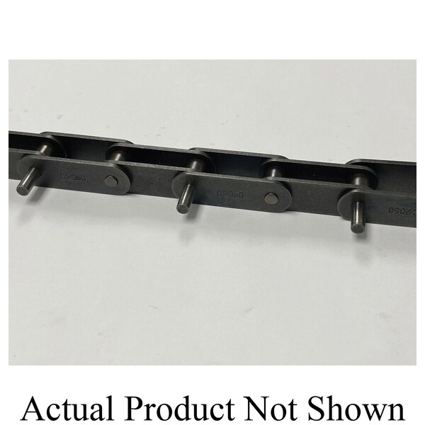 Hkk Chain HKK Double Pitch Riv Standard Conveyor w/D-1 Att Every 2nd P on Pin Link, 1.5P, .469 Dia x .5 W DC060RD1E2P - main