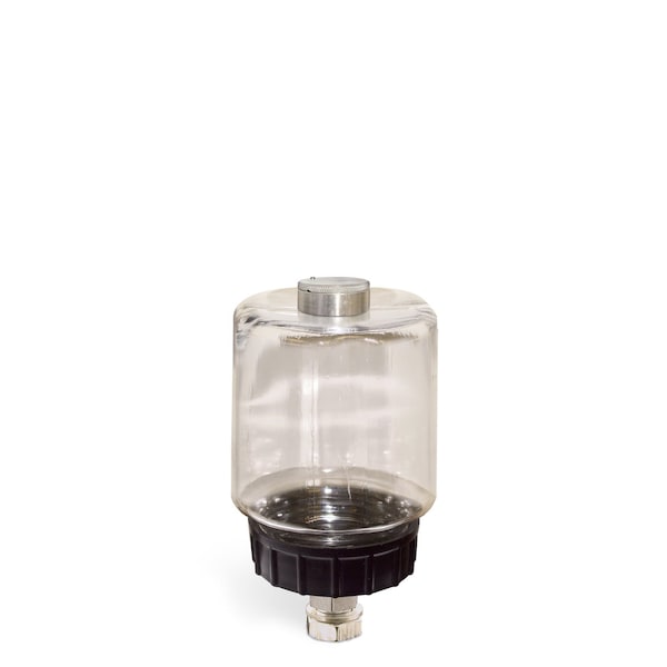 Oil-Rite PurgeX Accessories - Polycarb Reservoirs - 1 pt, 1/8in. Female NPT, 5-8-18-thread-for-remote-mount B1748-0169B1W - main