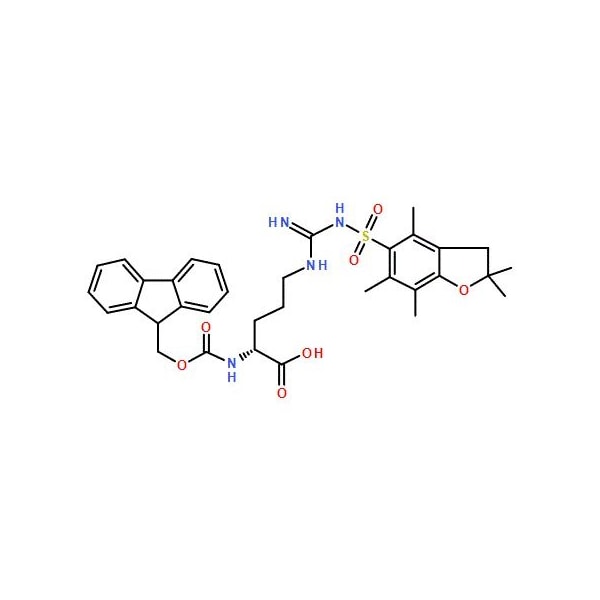 Ak Scientific Fmoc-D-Arg(Pbf)-OH (1g), CAS 187618-60-6 Q874-1g - main