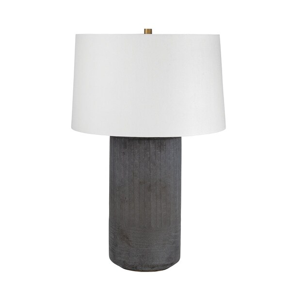 Troy Lighting Greyson 1 Light Table Lamp, Patina Brass, 19 In x 28.75 In PTL4429-PBR - main
