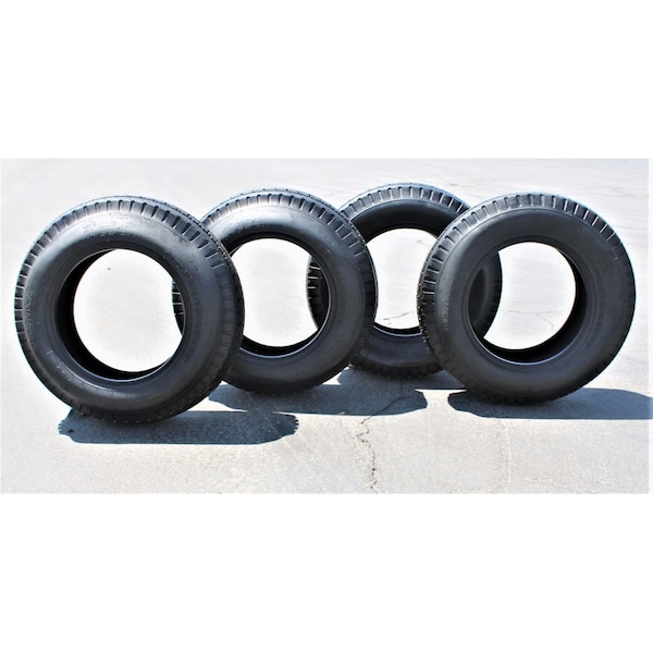 Antego ST175/80D13 Bias Trailer Tire, 6 Ply Load Range C Set of 2, 2PK T6206ST17580D13 - main